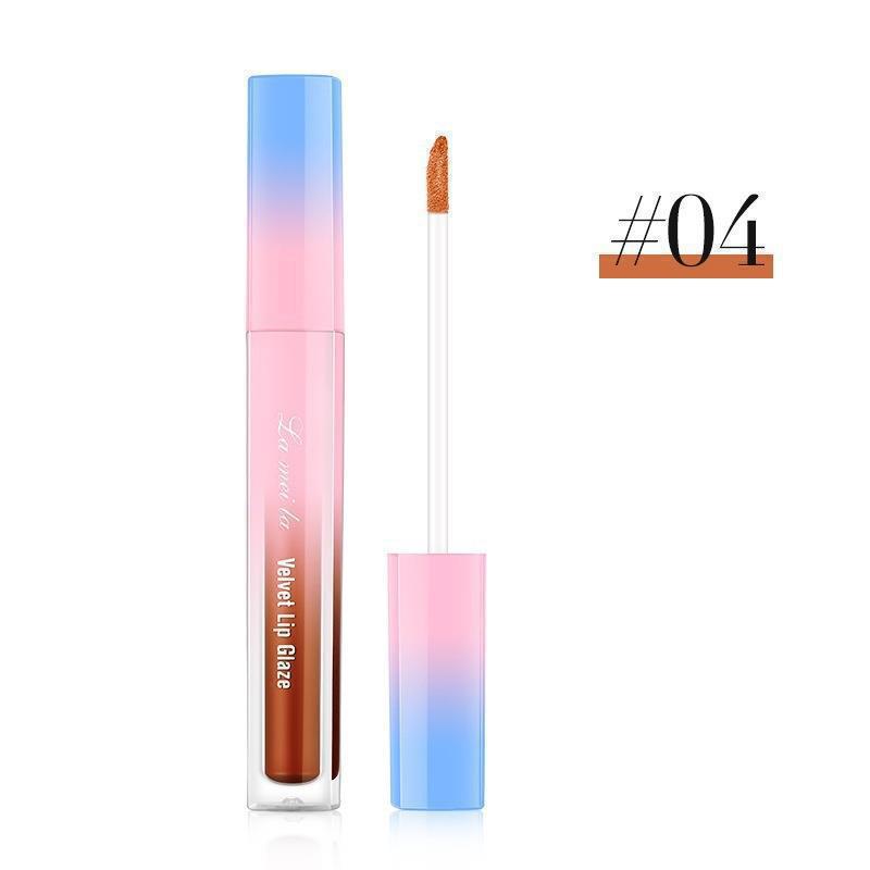 Silk Soft Matte Finish Ice Glass Lip Glosses