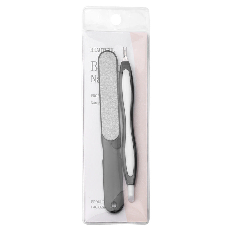 Polishing File Removing Barbed Nipper For Makeup Accessories