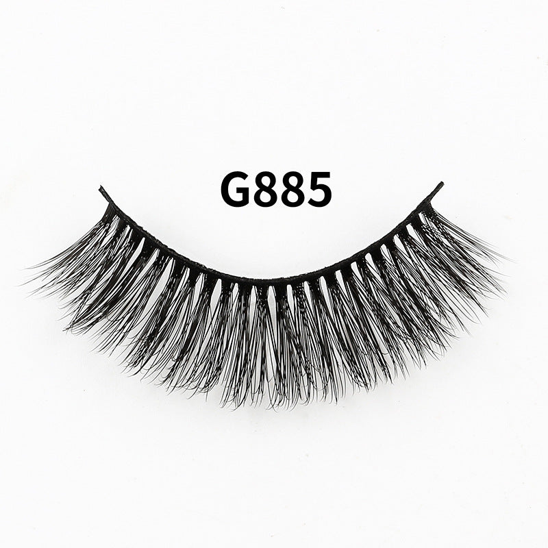 Russian Eyelashes Curling Large Curl Volume Pairs Natural False Lashes