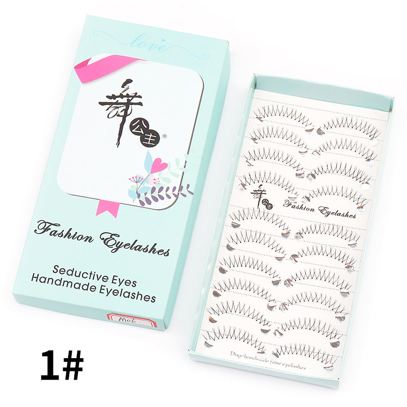 Cils de princesse de danse pour femmes, affûtage des cils, faux cils naturels