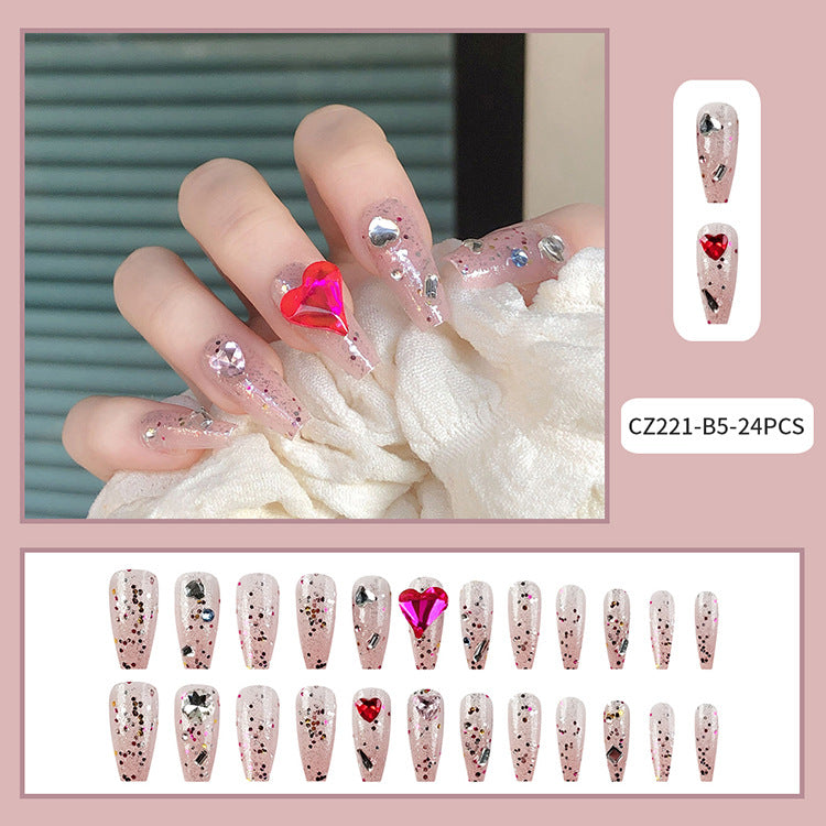 Pièce de beauté longue et faite à la main en forme de papillon pour nail art