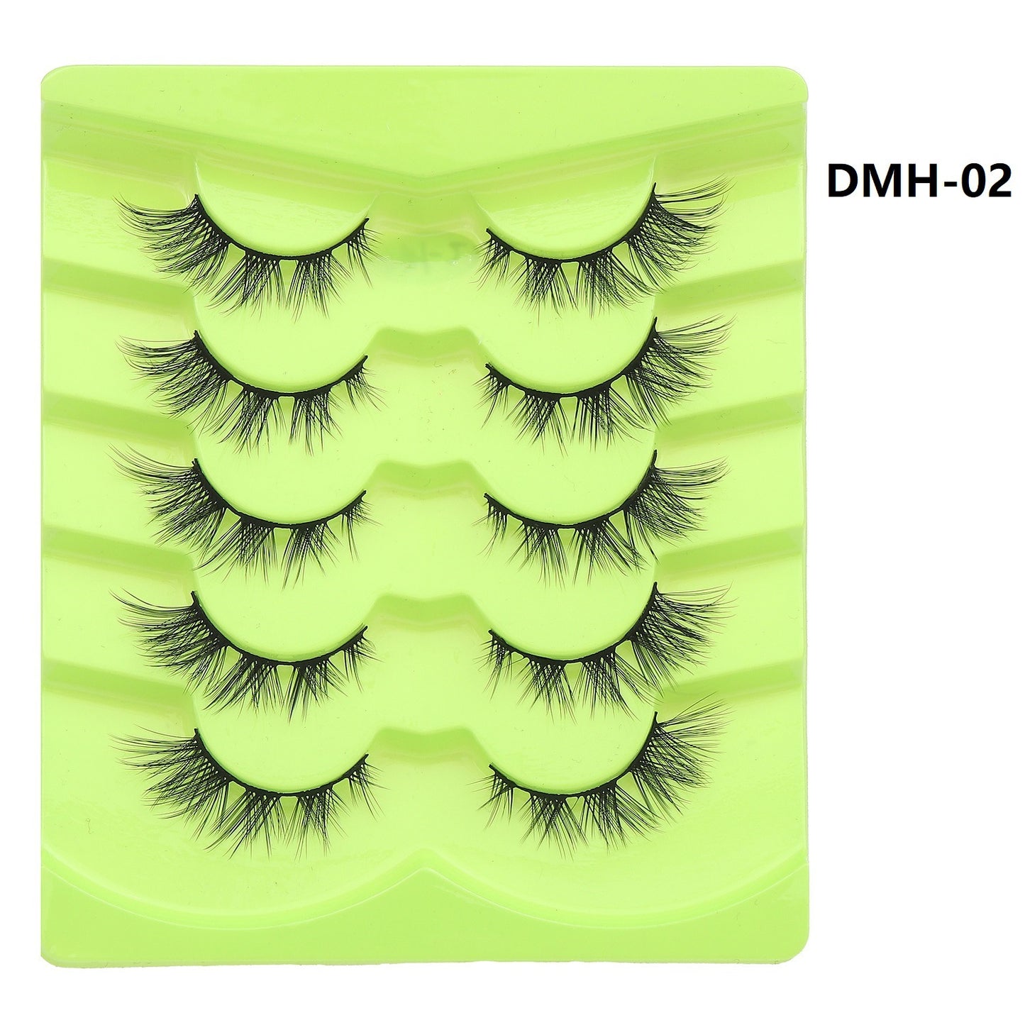 Of Segmented Eyelashes Natural Chemical Fiber False Lashes