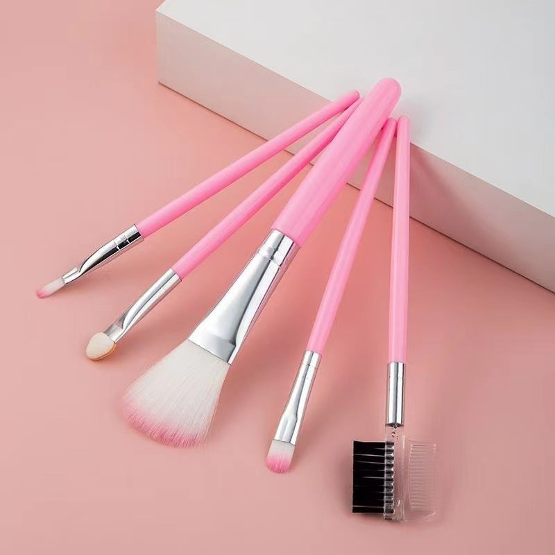 Portable Models Small Five Suit Blush Brush Shadow Makeup Brushes Accessories