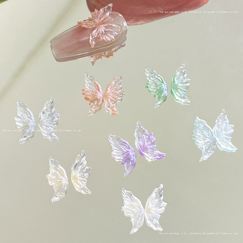 Wings Resin Combination Fresh Half Wear Nail Care Nail Art