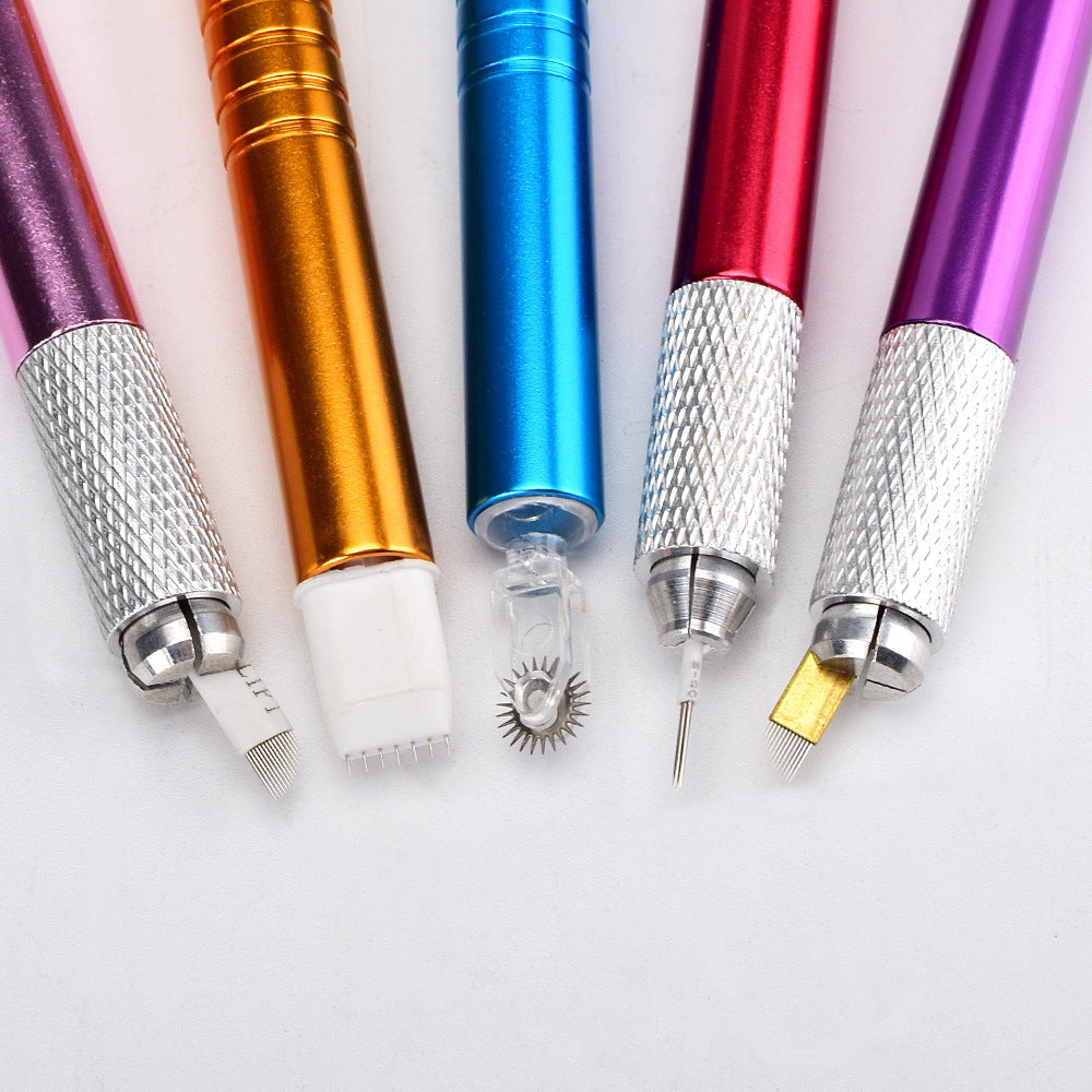 Tattoo Embroidery Handcraft Pen Alloy Floating Makeup Accessories