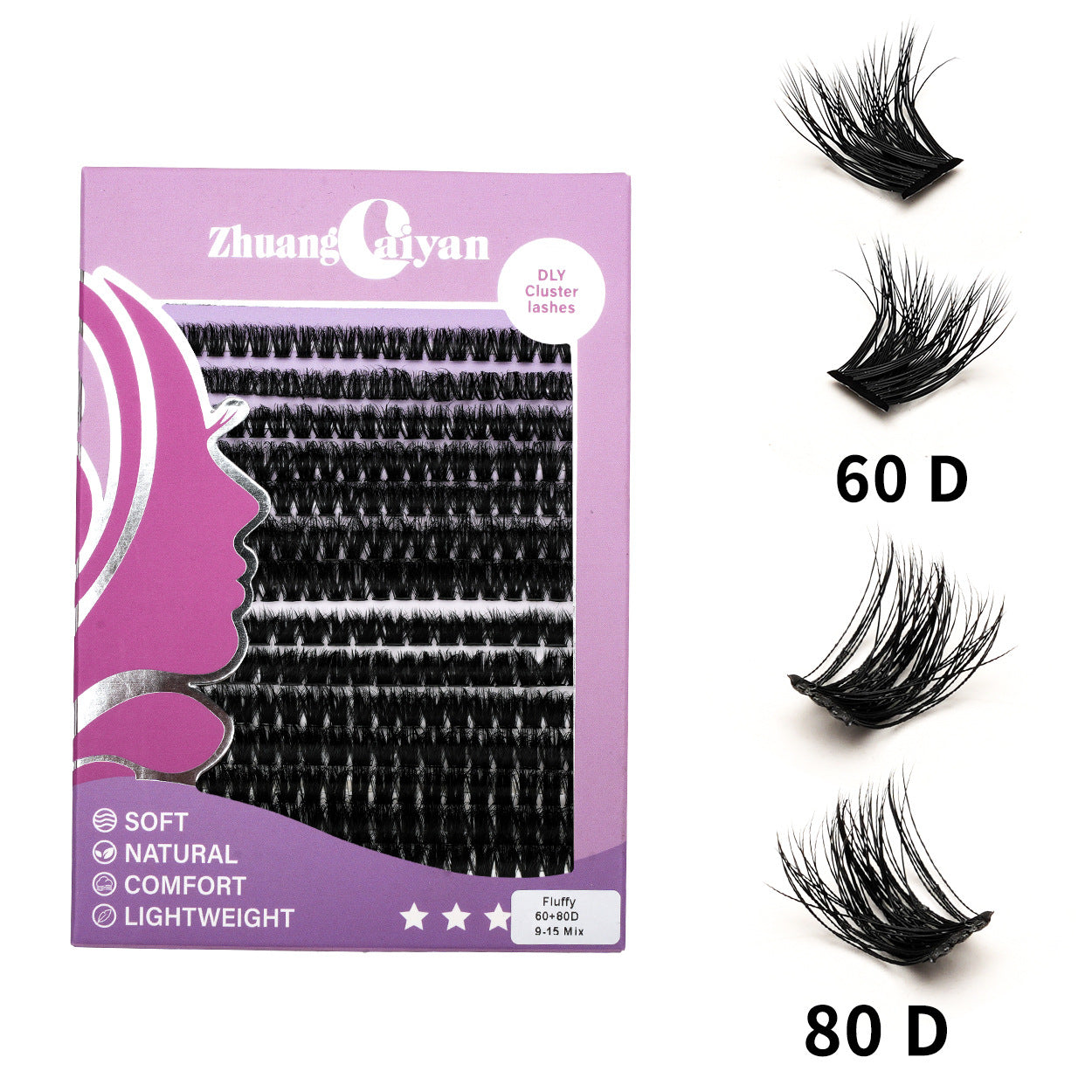 Eyelashes Fly Fluffy Qu Hot Melt False Lashes