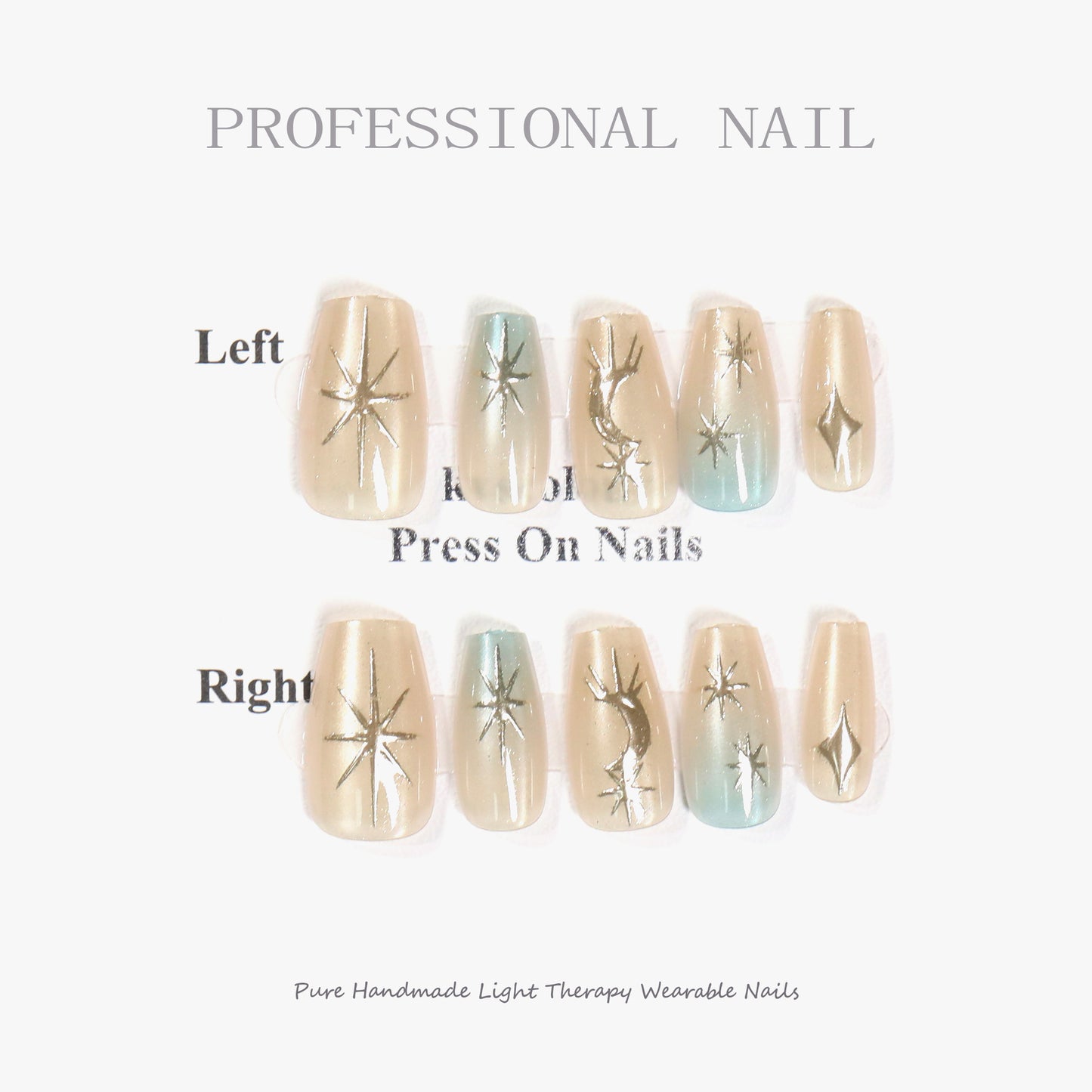 Batch Tip Printing Personalized Creative Three-dimensional Wear Flash Nail Art