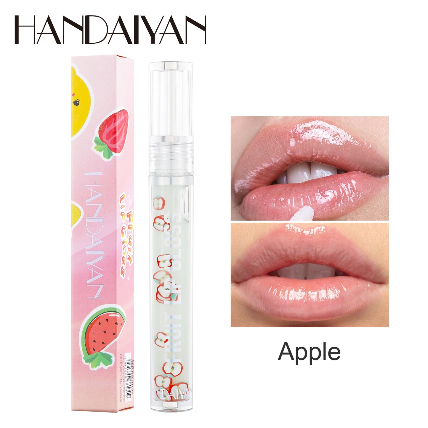 Gloss liquide aux fruits Gloss hydratant pour les lèvres