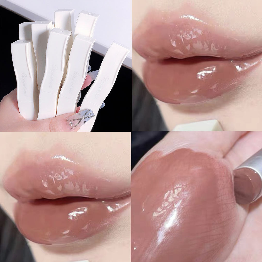 Solid Gloss Moisturizing Lacquer Water Light Mirror Domestic Lipsticks