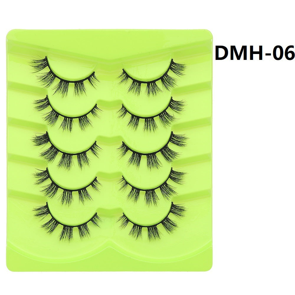 Of Segmented Eyelashes Natural Chemical Fiber False Lashes