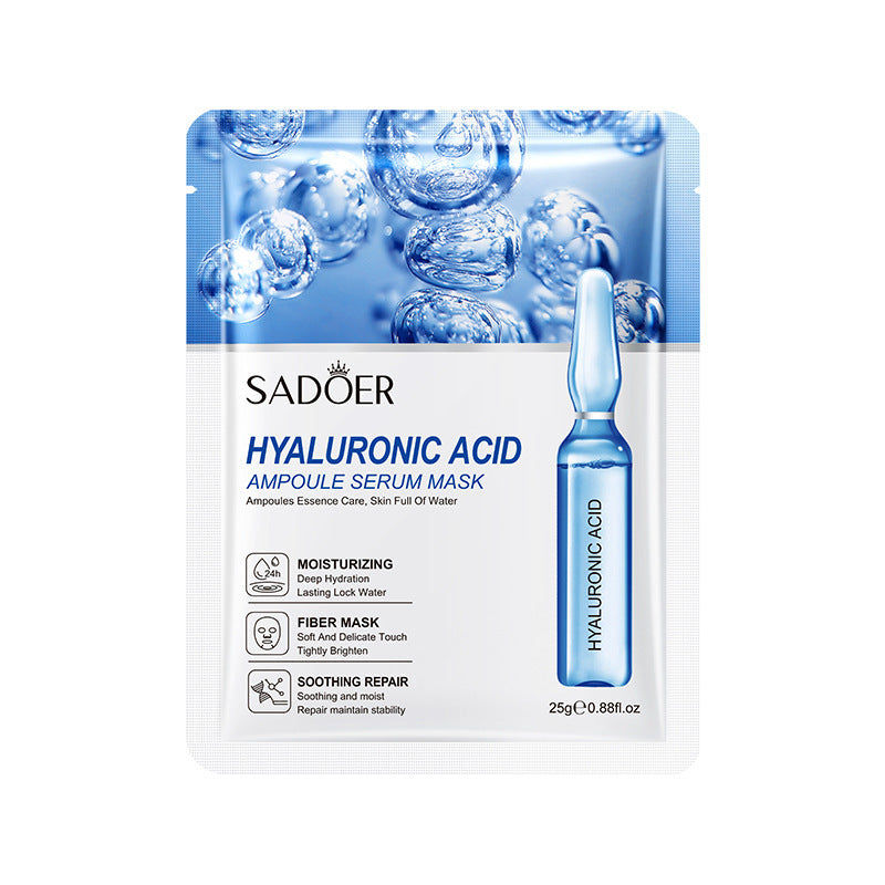 Masque Ampoule Essence Soin Visage Hydratant Acide Hyaluronique