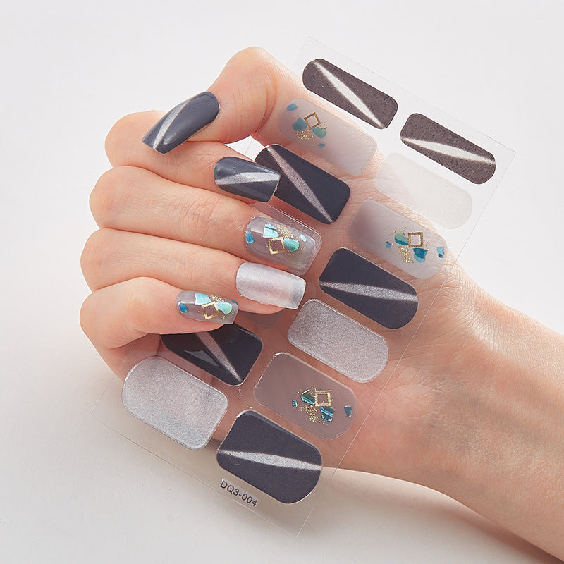 Source Technology Laser Gilding Full Priority Nail Stickers