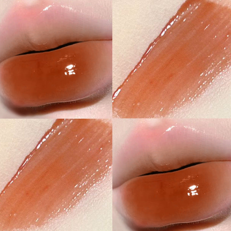 Gloss à lèvres hydratant longue durée effet miroir qui ne tache pas