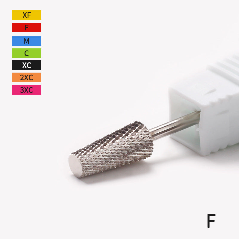 Ensemble d'outils de forage et de clouage en alliage pour machine à tête de meulage en acier