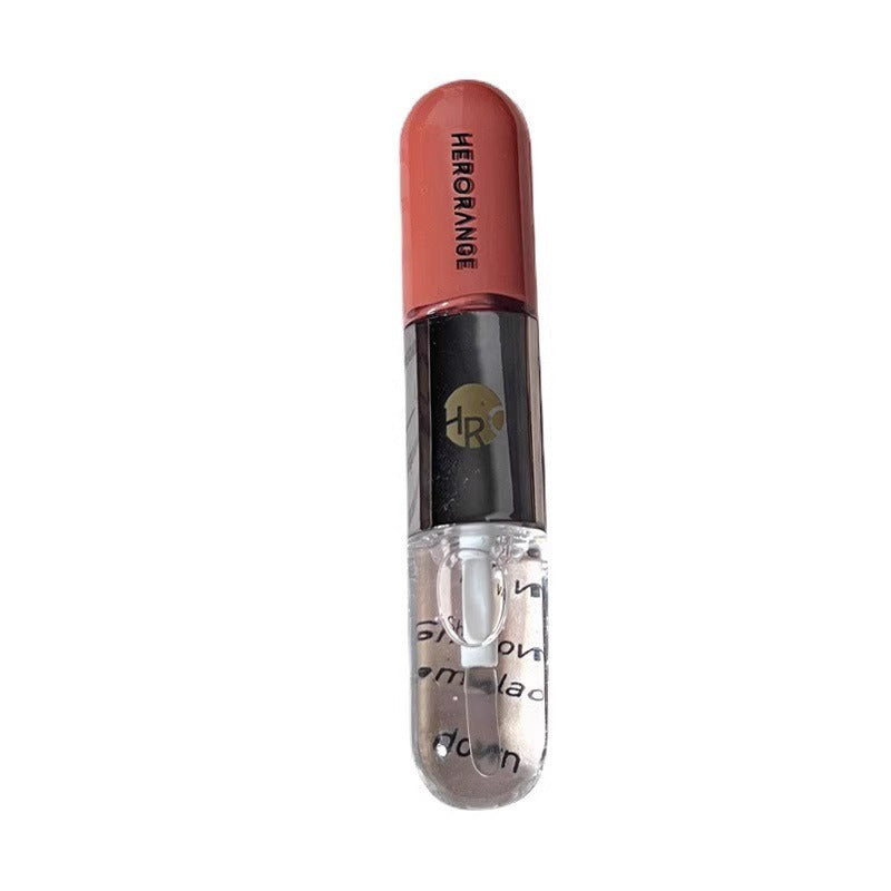 Water Cinnamon Milk Tea Double-headed Glaze Lip Glosses