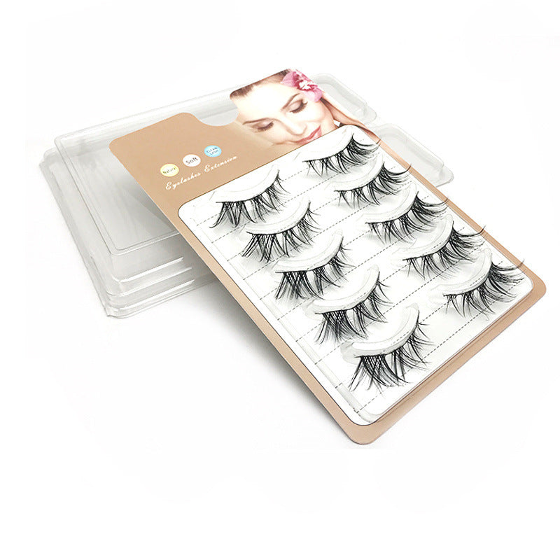 Flying Eyelashes Tail Lengthened Optional Fine Stem False Lashes