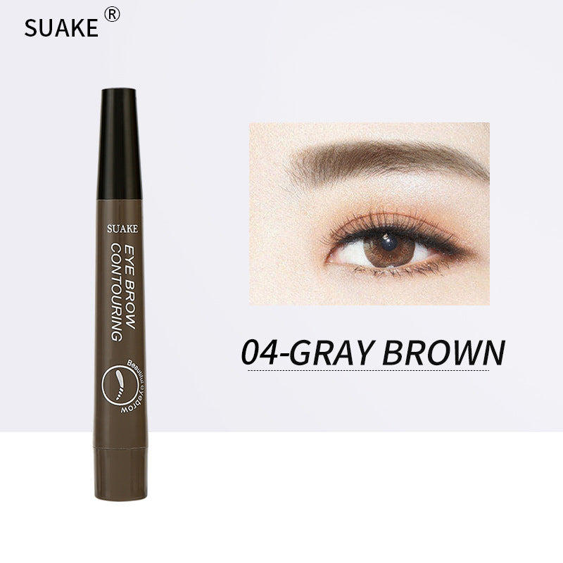 Crayon à sourcils cool longue durée imperméable à l'eau accessoires de maquillage pour les yeux