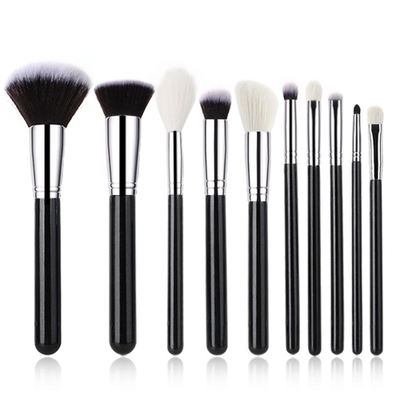 Brush Suit High-grade Black Sier Animal Makeup Brushes Accessories