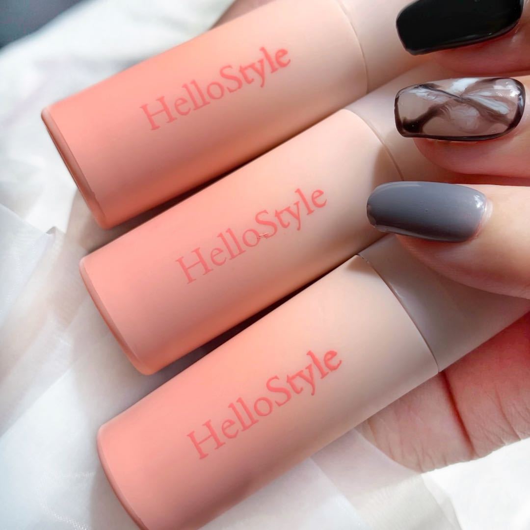 Small Milk Blocks Lacquer Gradient Orange Tube Lip Glosses