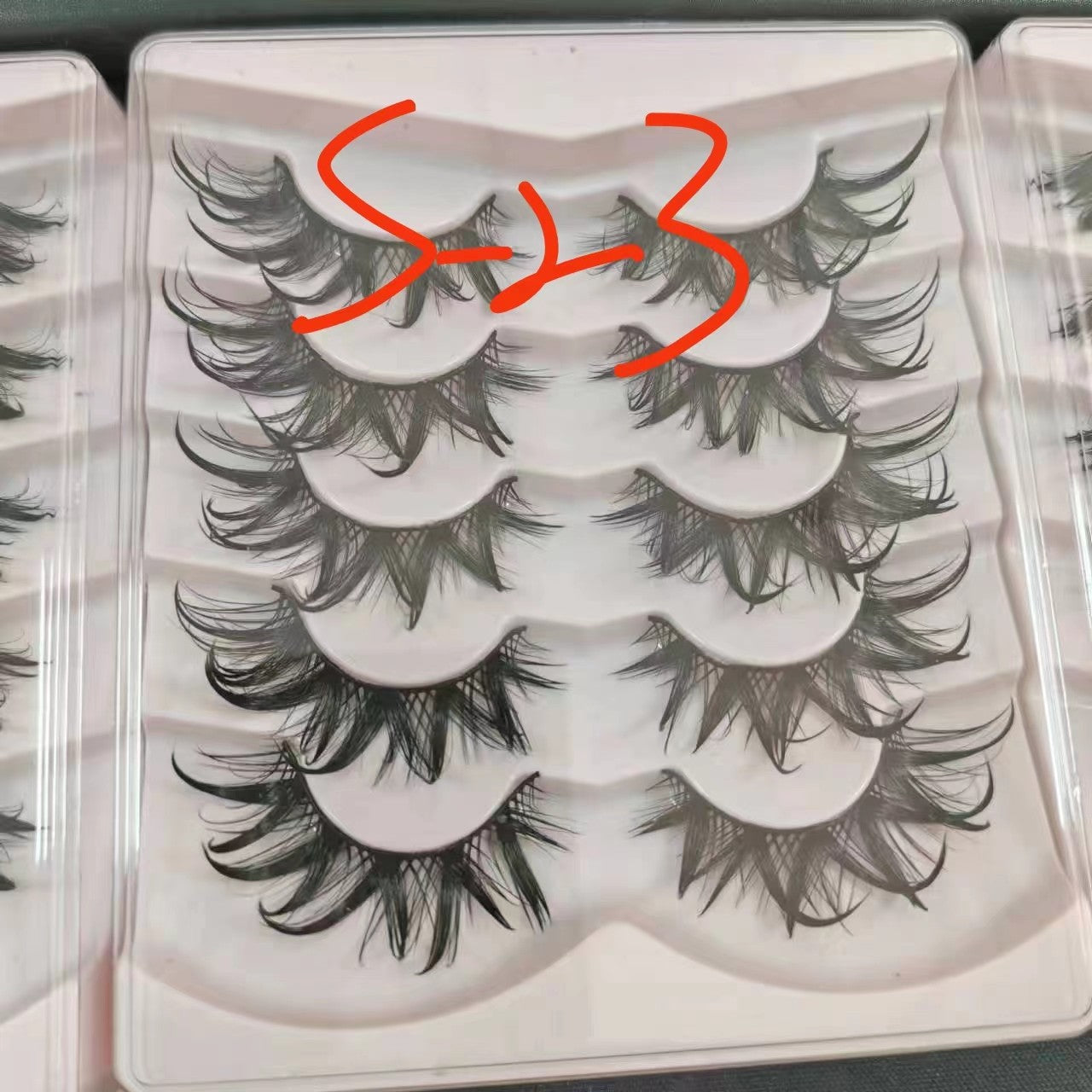 Graceful Durable Elegant Wet Eyelashes Thick False Lashes