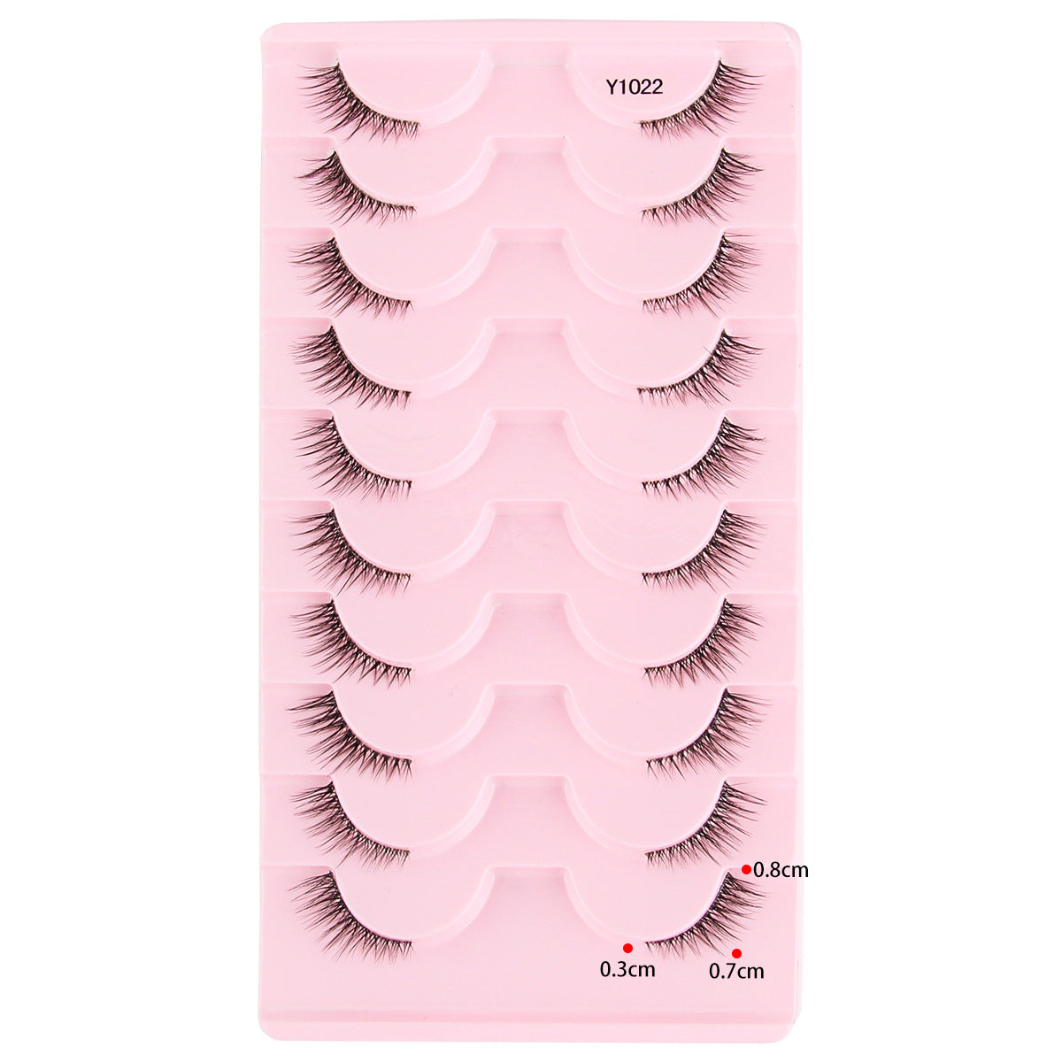 Women's Eyelashes Sheer Root Pairs Team Anchor False Lashes