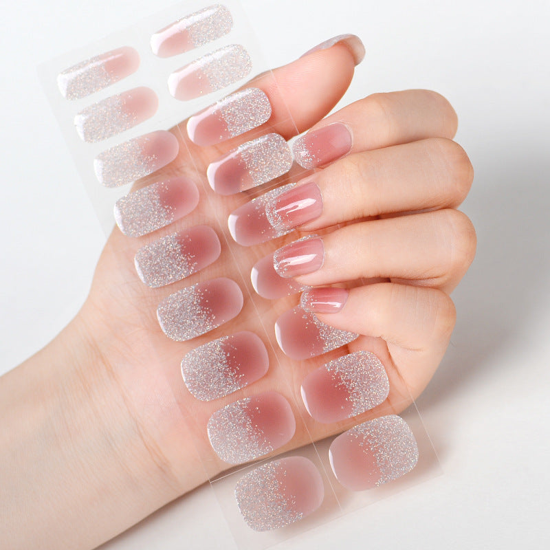 Source Summer Gel Paper Uv Blush Nail Stickers