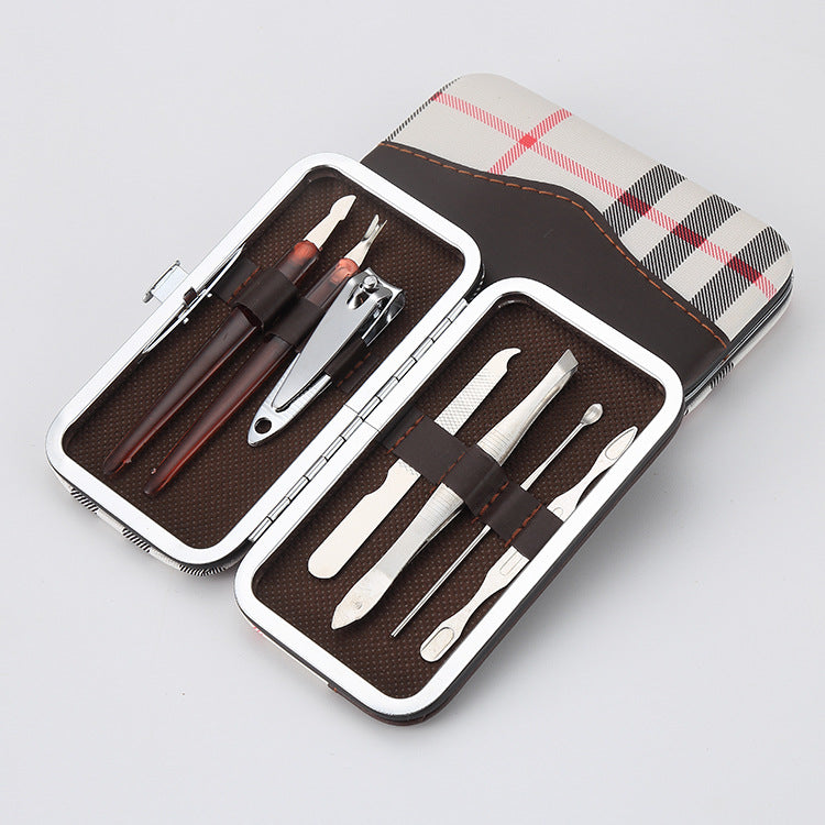 Ensemble de ciseaux, coupe-ongles, outils de manucure, cadeau