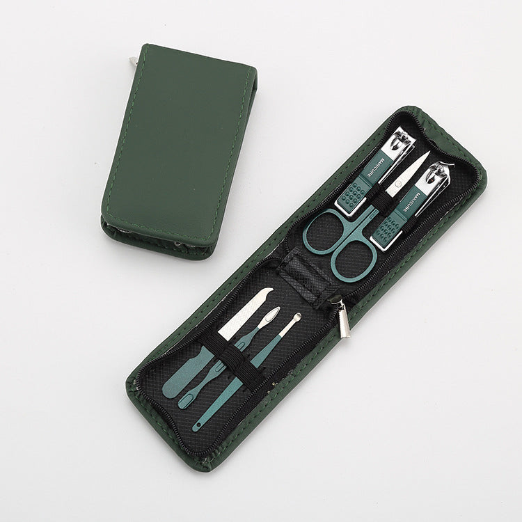 Ensemble d'outils pour les ongles imprimables avec ciseaux et coupe-ongles pliables