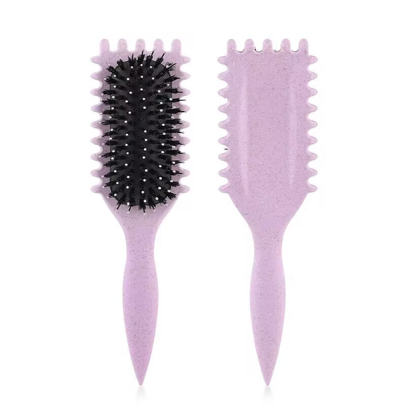 Brosses et peignes à cheveux pour massage et définition des boucles en paille de blé