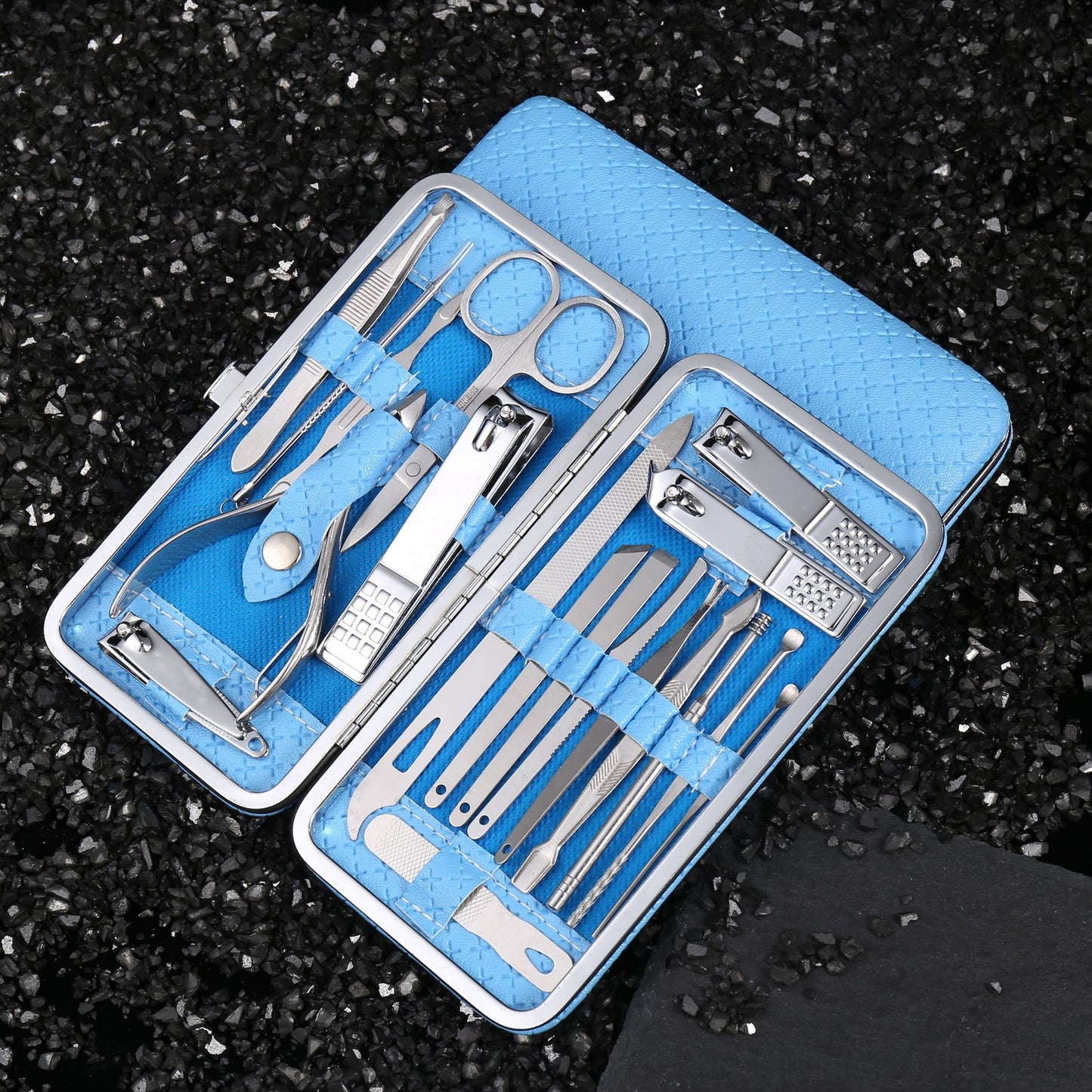 Portable Home Clippers Suit Groove Scissors Nail Tool Set