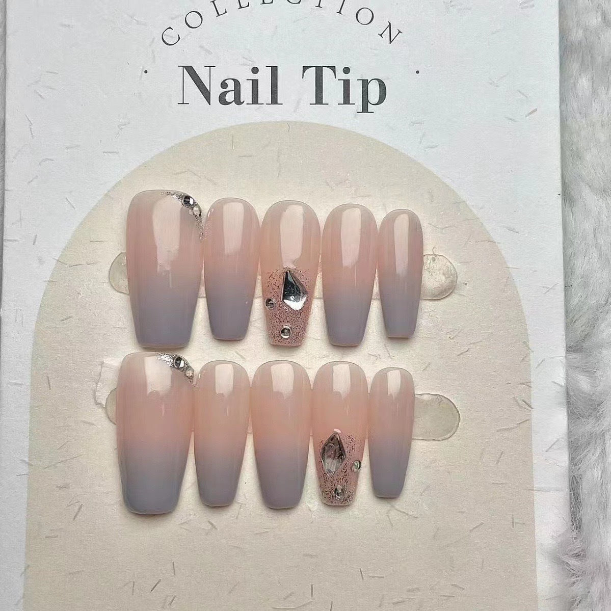 Uv Beauty Wear Simple Series Finished Nail Stickers