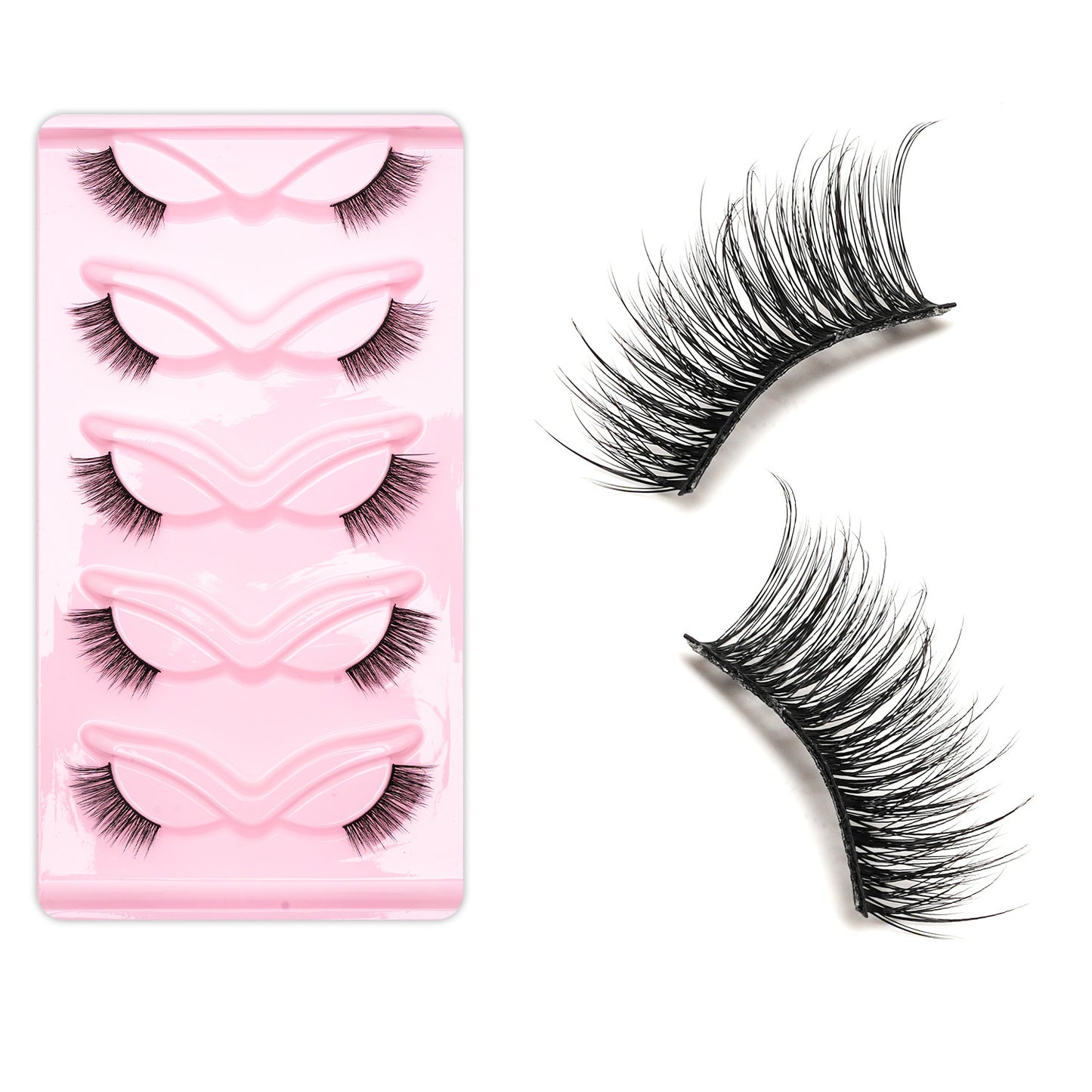 Fox Oblique Eyelashes Fluffy Thick Curl False Lashes