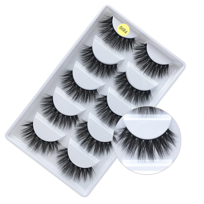 Eyelashes Natural Thick Pairs Mixed Eyelash False Lashes