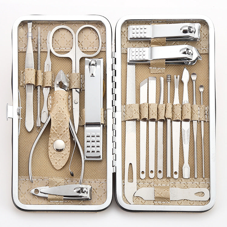 Ensemble de ciseaux, coupe-ongles, outils de manucure, cadeau