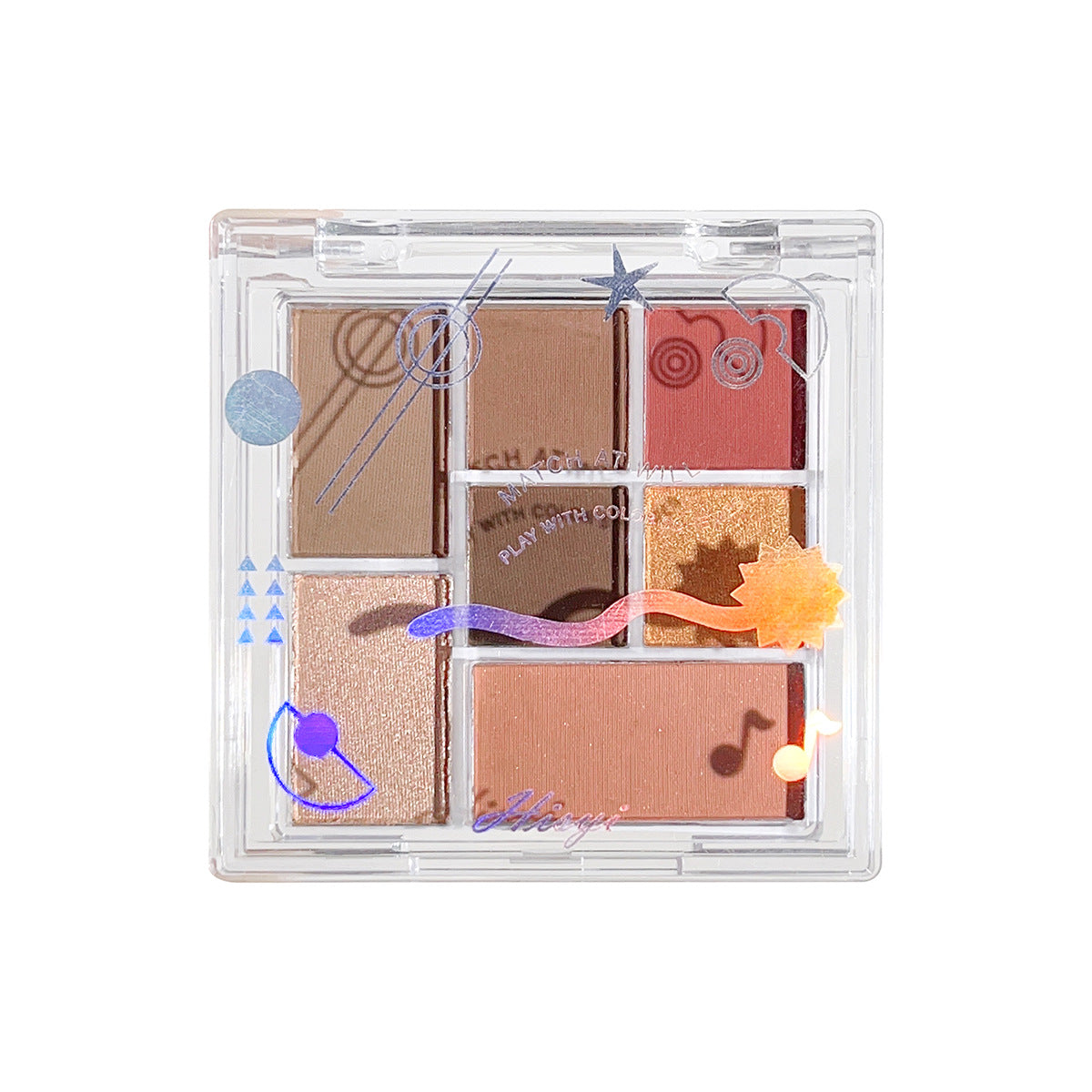 Streamer Integrated Plate Matte Shimmer Earth Eyeshadow