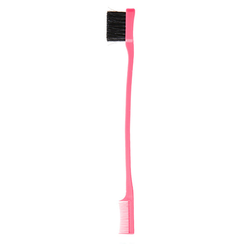 Brosse à double tête multifonctionnelle pour brosse à dents, accessoire de maquillage pour sourcils