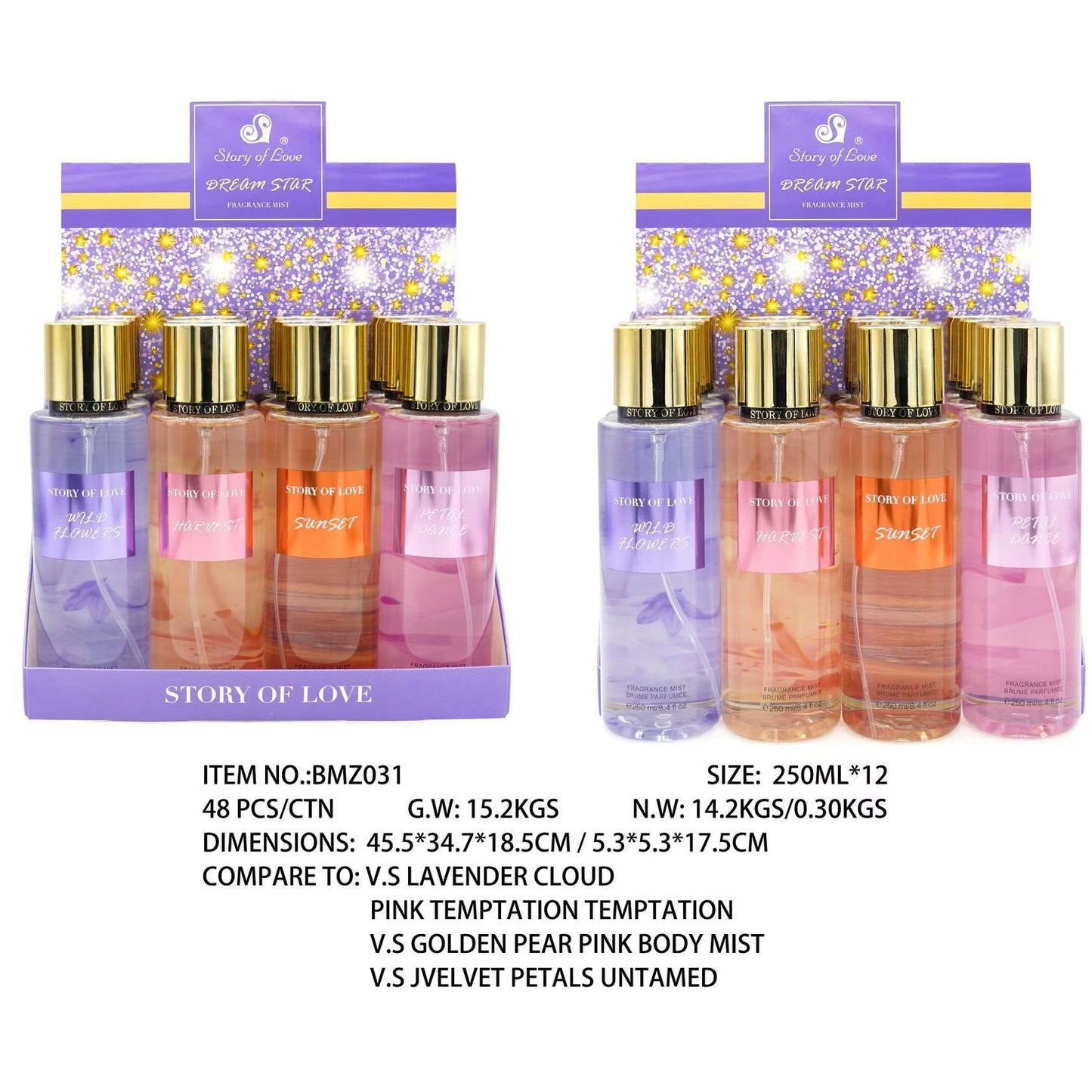 Parfum Femme Secret Spray Corps Pour Parfums Femme