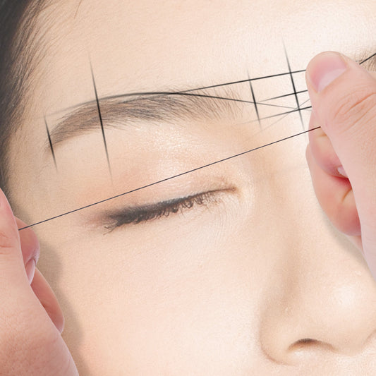 Ink Line Ruler Auxiliary Drawing Eyebrow Shaping Makeup Accessories