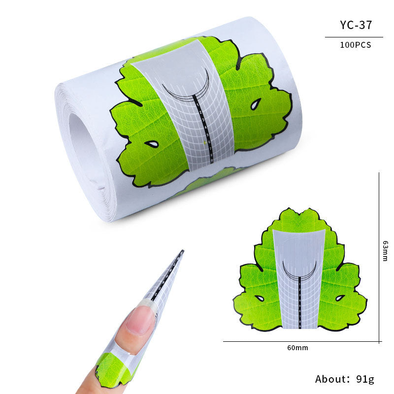 Paper Holder French Therapy Extension Butterfly Nail Tool Set