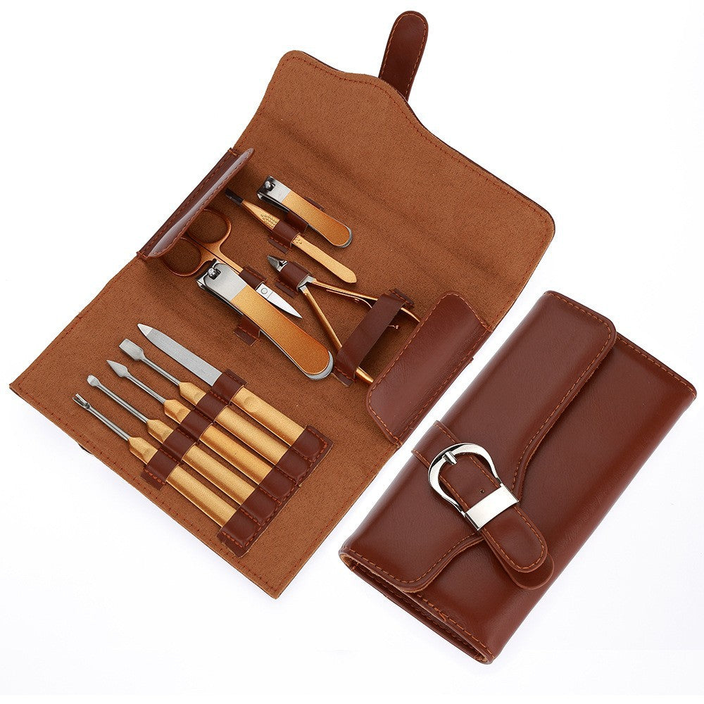 Ensemble d'outils pour ongles à bouche plate pour coupe-ongles en une seule pièce