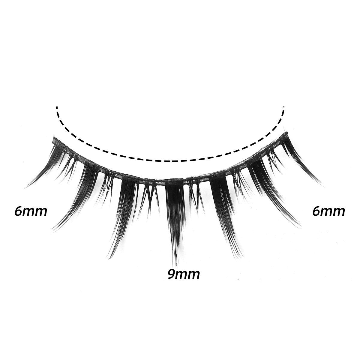 Surgery Little Devil Thick Single Eyelid False Lashes