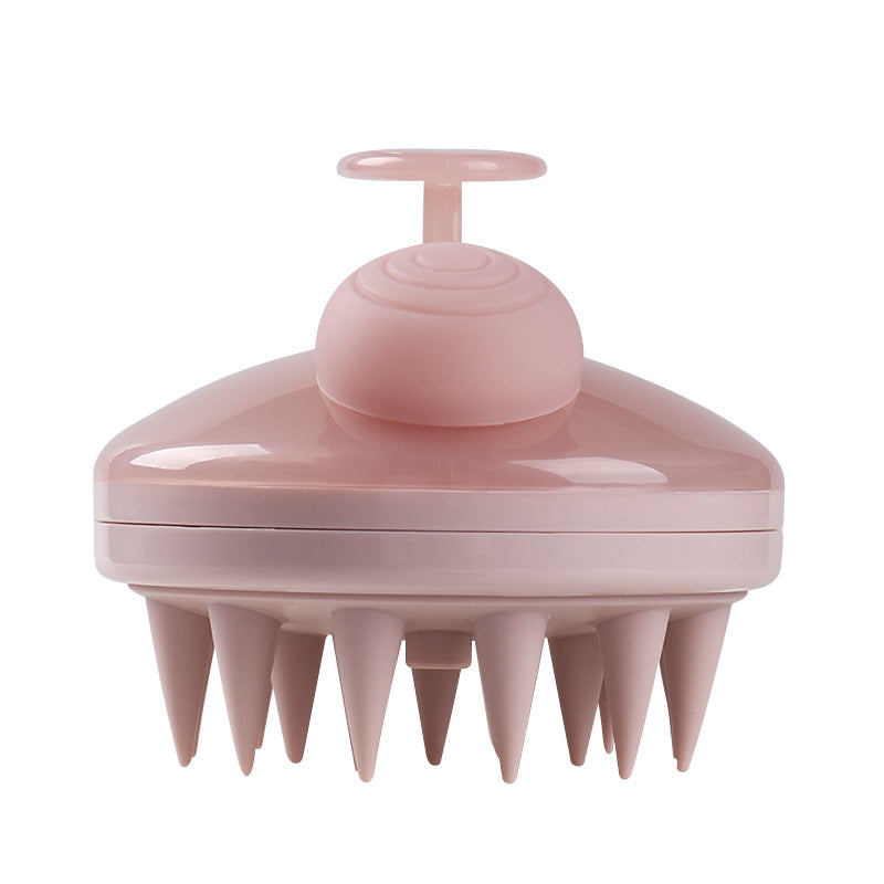 Brosse à shampoing et peignes en silicone élégants pour massage des cheveux liquides