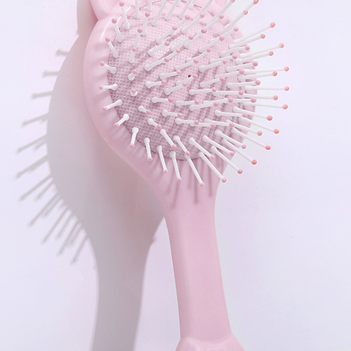 Brosses et peignes de massage en plastique liquide de couleur bonbon pour cheveux emmêlés