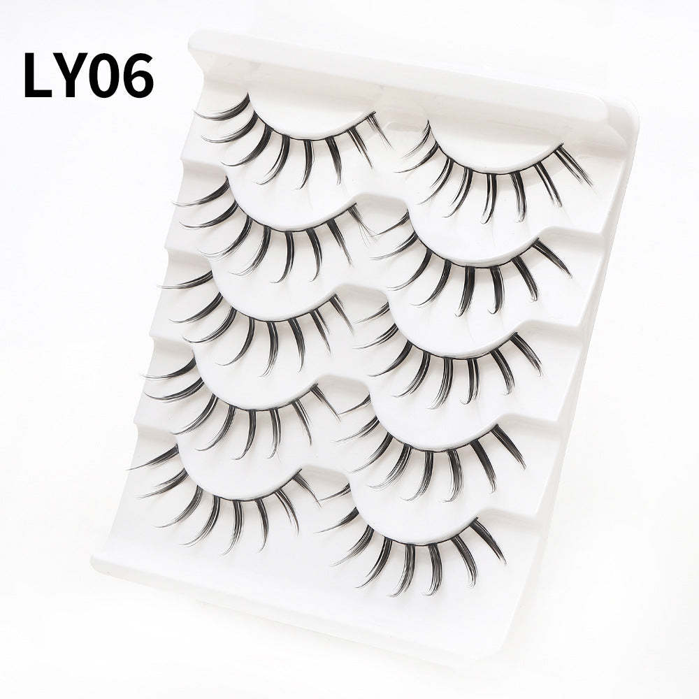 Sharpened Eyelashes Natural Fairy Comic Nude Eyelash Barbie False Lashes