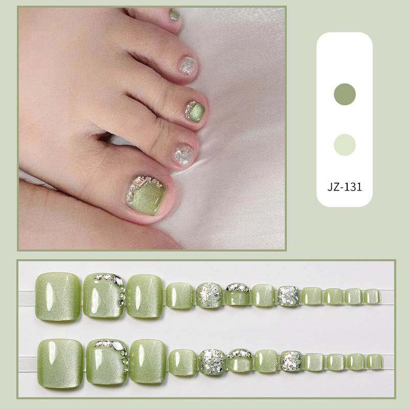 Portez un patch pour les pieds Beauty Piece amovible Nail Art