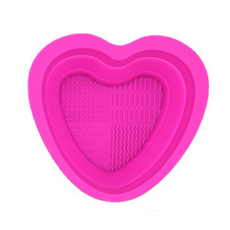 Scrubbing Bowl Cosmetic Egg Cleaning Pad Beauty Tools Makeup Accessories