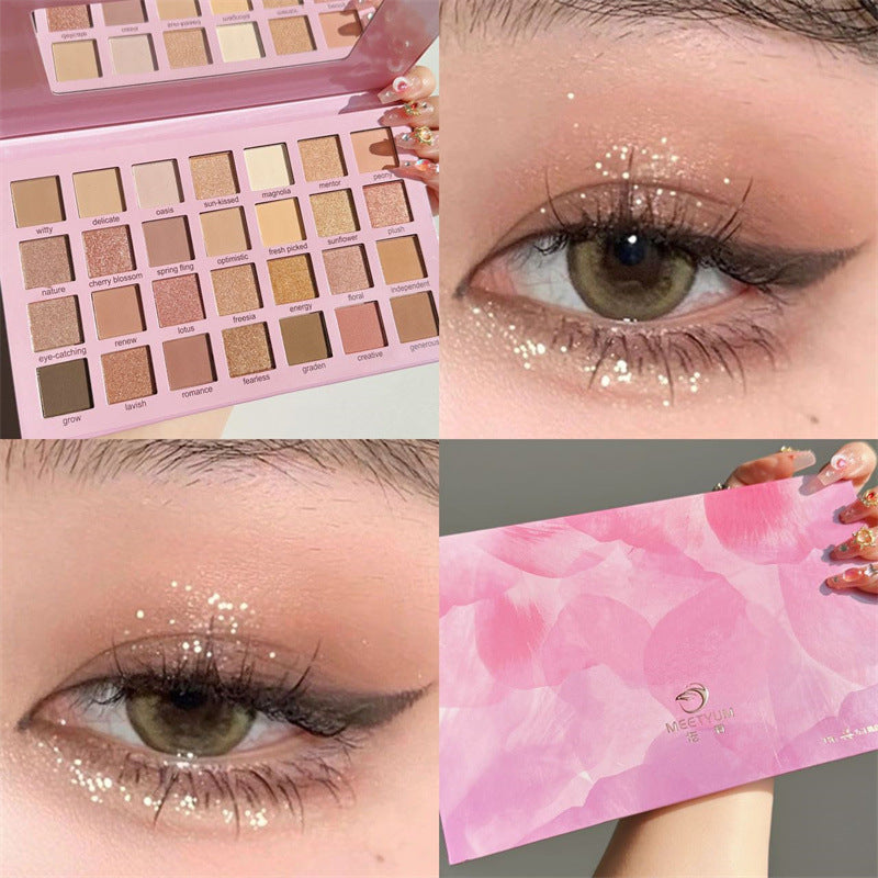 Palette de perles brillantes Regarder Afficher Cosmétiques Fard à paupières