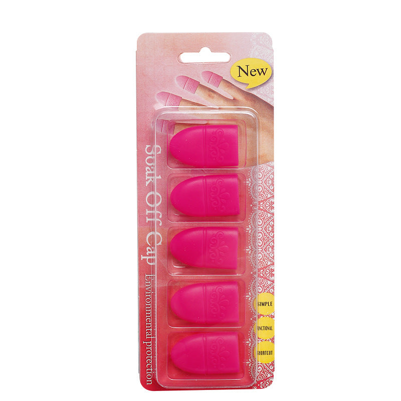 Kit de déchargement de silicone pour enlever les couleurs UV du vernis à ongles