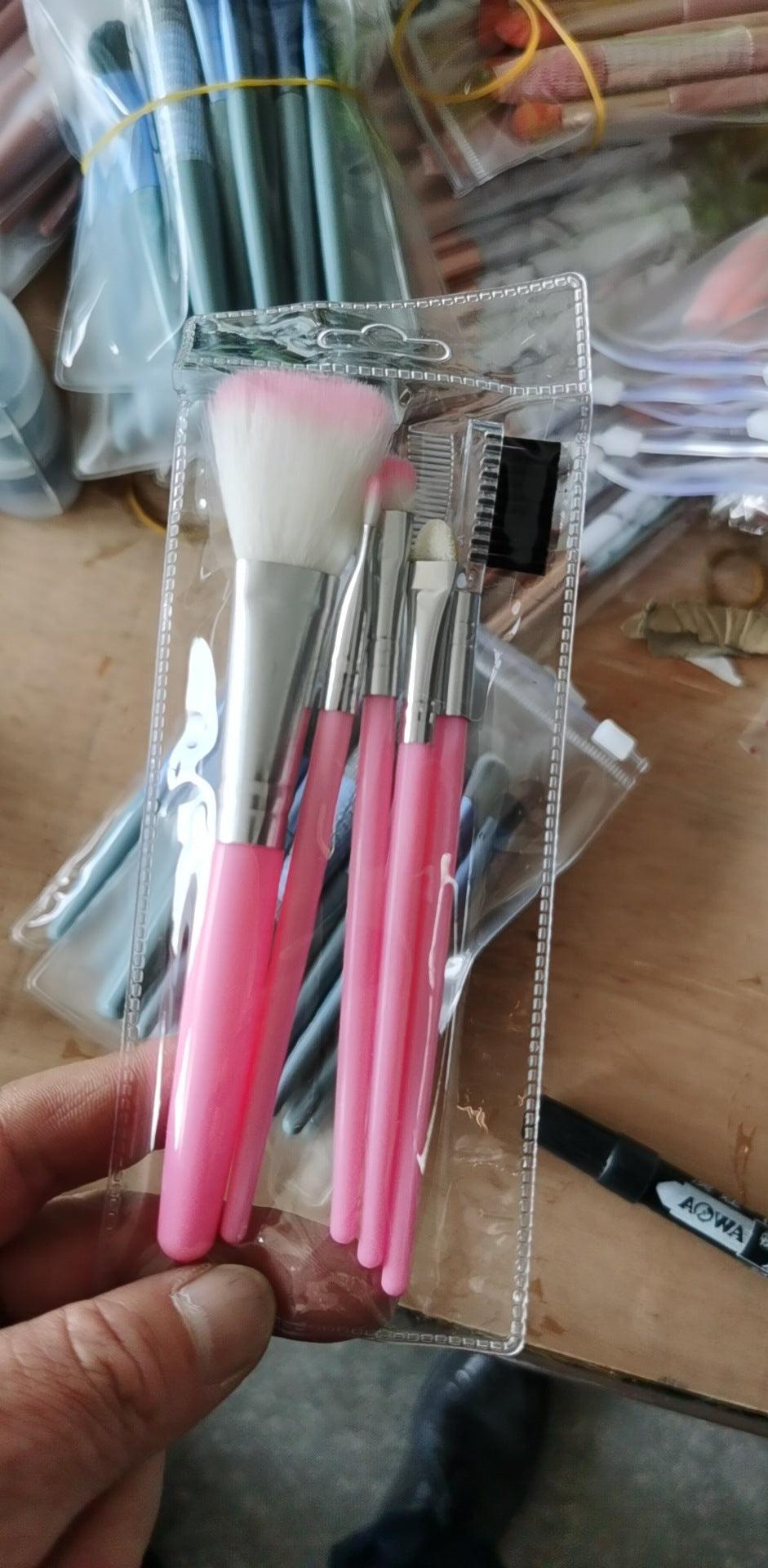 Pink Suit Beauty Tools Shadow Brush Makeup Brushes Accessories