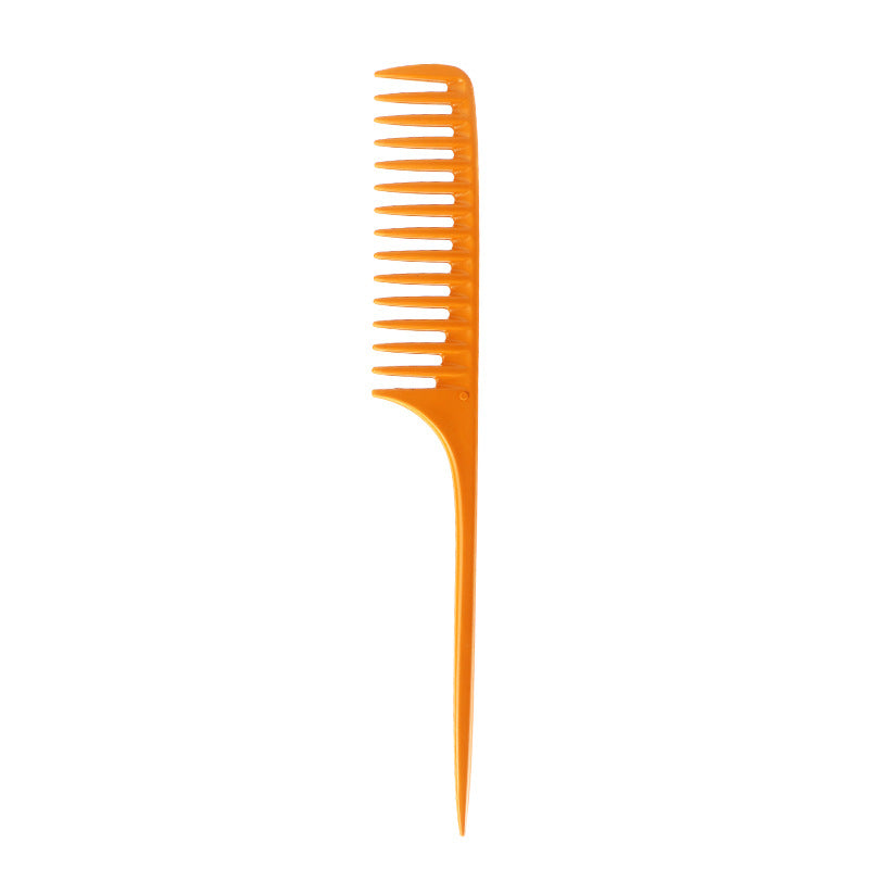 Hairdressing Plus Thick Wide Teeth Tail Plastic Large Tooth Hair Brushes & Combs